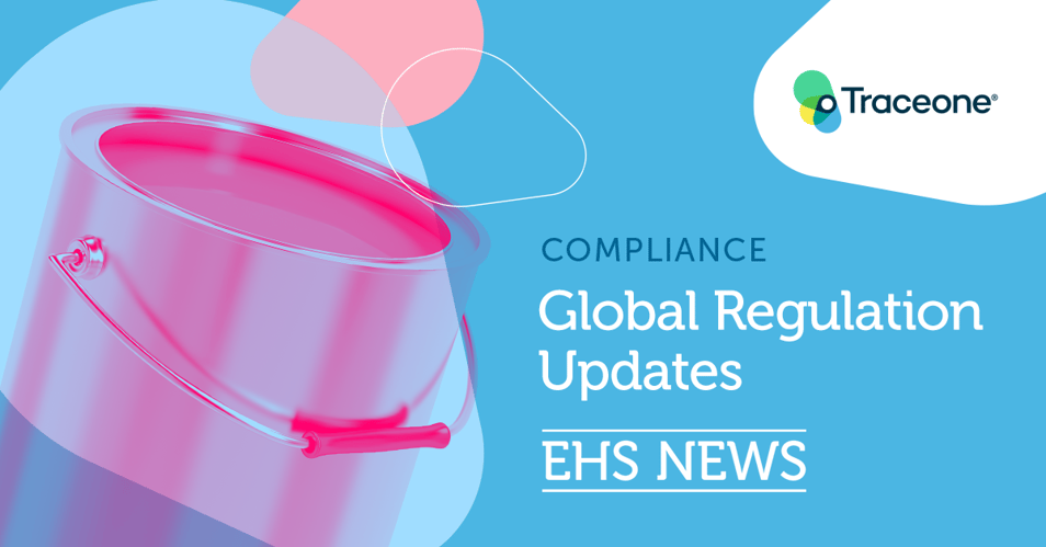 Global Regulatory Updates - EHS News