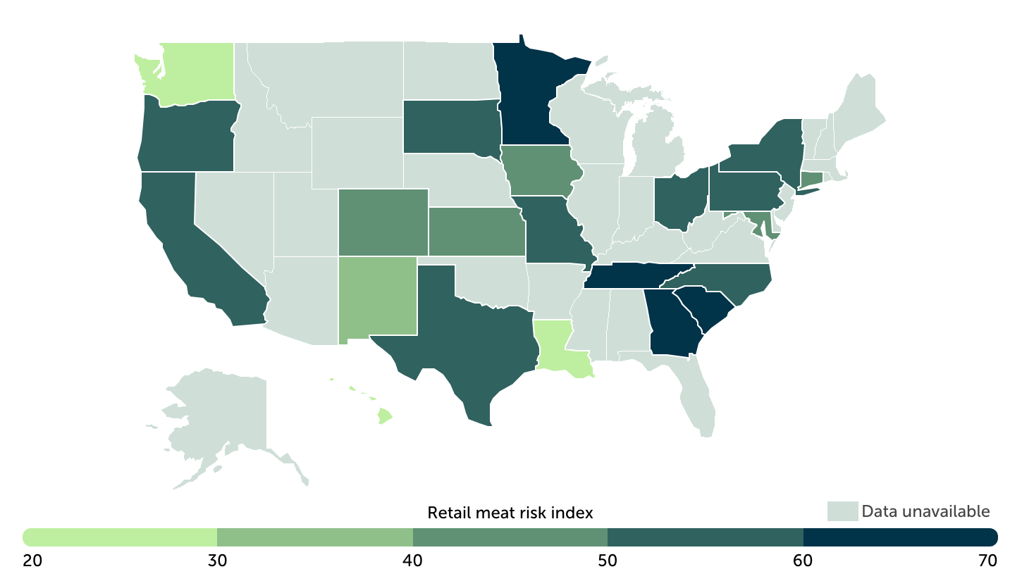 Chart3_Retail Meat Bacterial Contamination by State