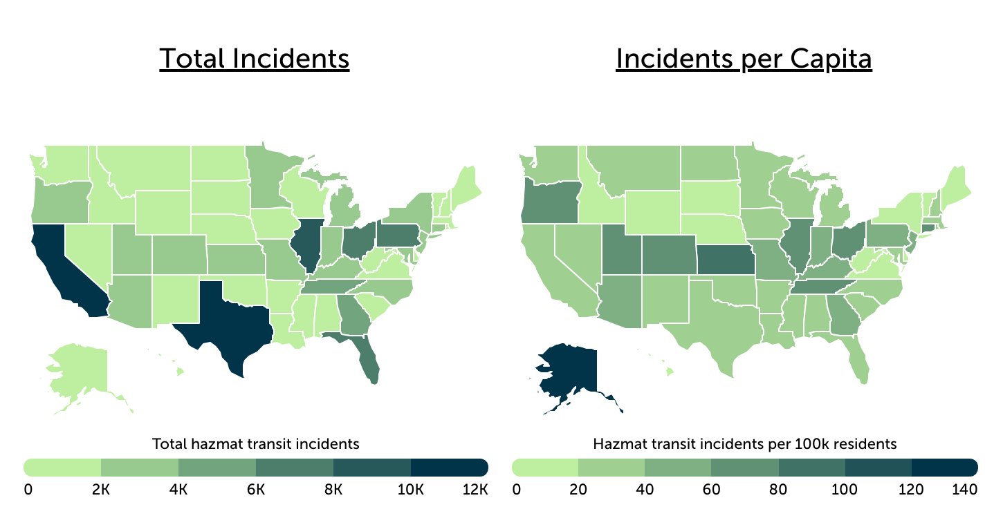 Chart3_Where Are Hazmat Transit Incidents Occurring