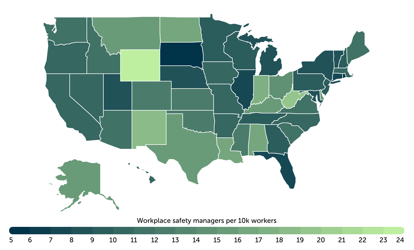 Chart4_Where Do Workplace Safety Managers Oversee the Safety of the Most Employees