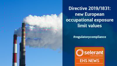Directive 2019/1831: new European occupational exposure limit values