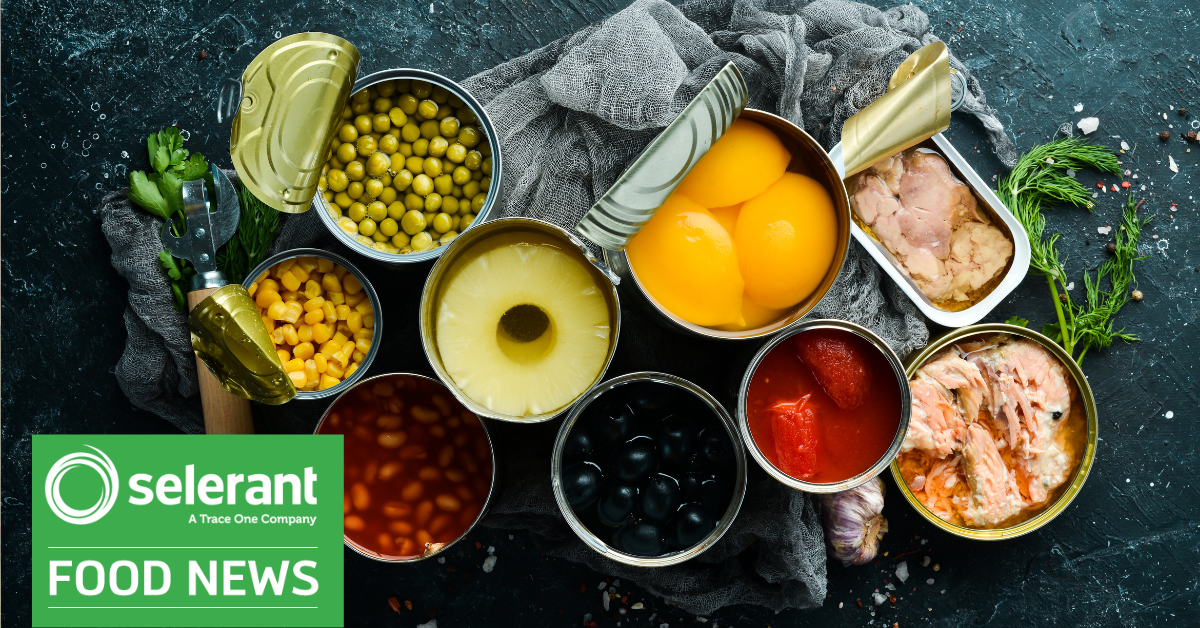 canned vegetables