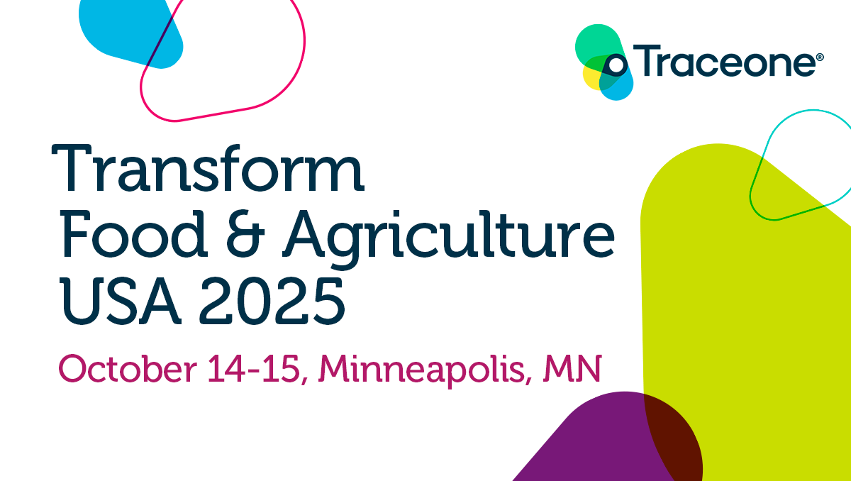 Transforma Food Visit Trace One at the Transform Food & Agriculture USA 2025