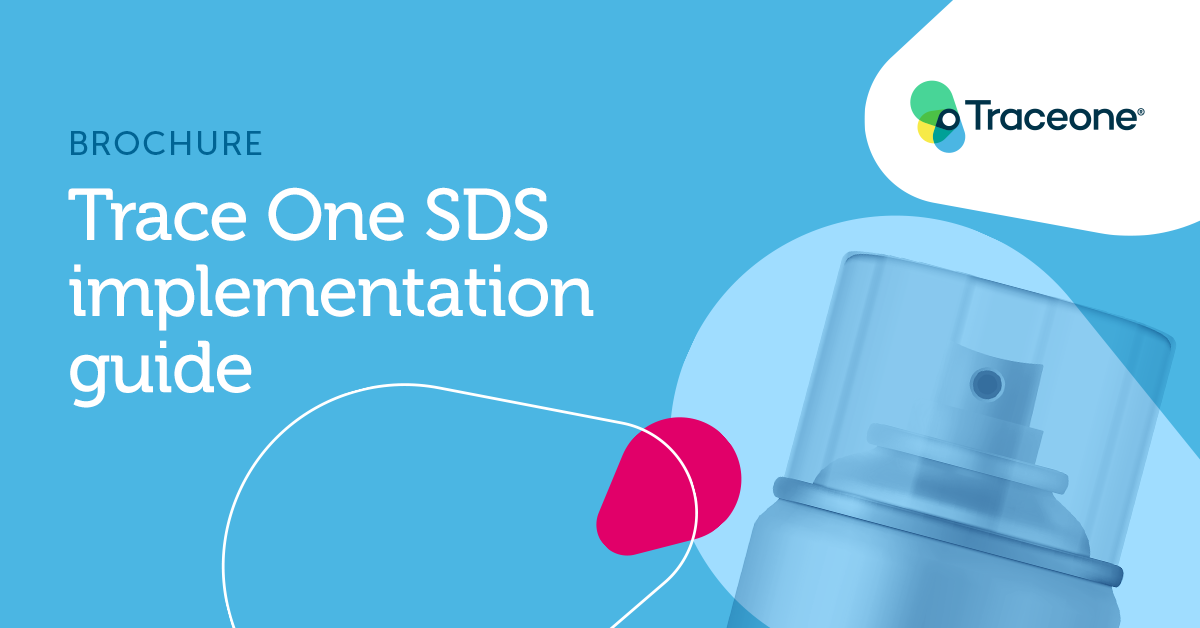 Sds One Rd Configuration Request Trace One SDS Brochure | Trace One