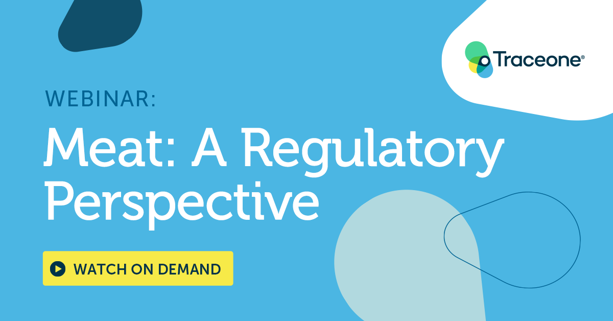 Trace One Regulatory Compliance meat regulatory perspective webinar Trace One Regulatory Compliance meat regulatory perspective webinar