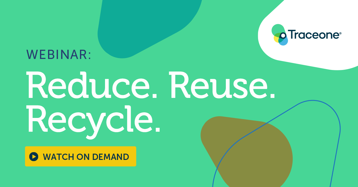 Trace One Sustainability webinar Trace One Sustainability webinar