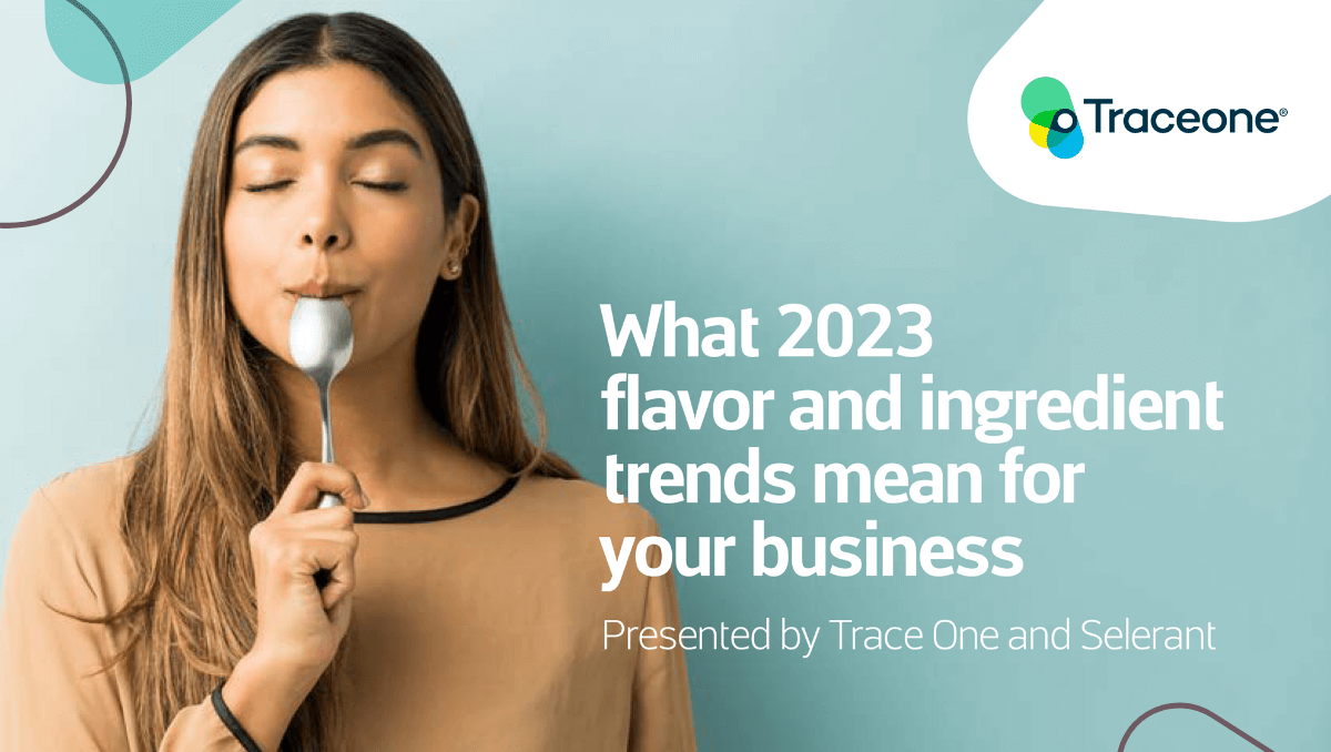 2023 Flavor and Ingredients Trends Whitepaper Cover